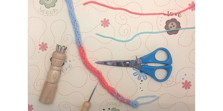 Tutoriel Changer de couleur avec son Tricotin